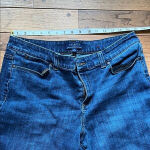 Talbots High Rise Dark Blue Jeans